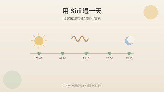 用 Siri 過一天：從起床到就寢的智慧家庭自動化實例